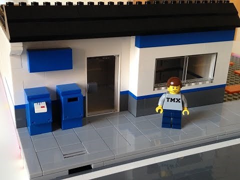 LEGO MOC Post Office for my LEGO City