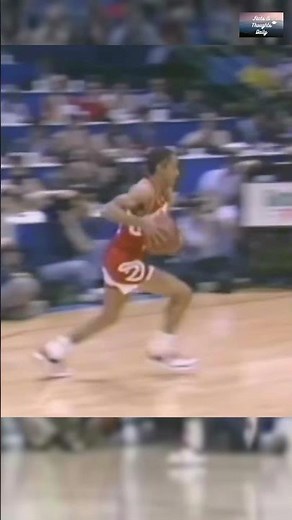 Spud Webb 🔥 1986 NBA Slam Dunk Contest 🏀 #SpudWebb #NBAHistory