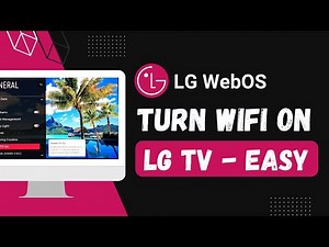 How To Turn WiFi On LG TV !