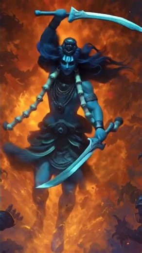 Jai maa #Kali Calcutta Wali in #Rudra avatar ￼