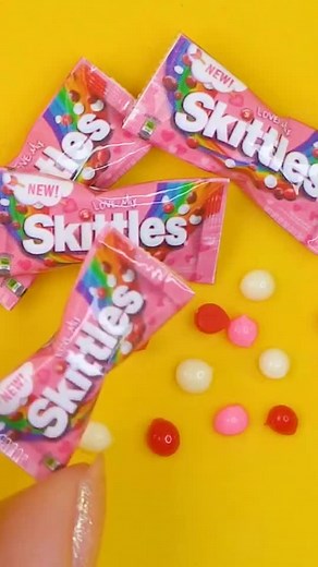 Easy DIY Skittles ♥️❤️💖❤️♥️💖 #DIY #miniature #handmade #2021