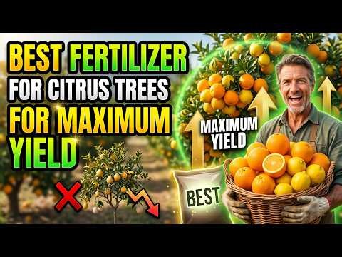 Best Fertilizer for Citrus Trees for Maximum Yield