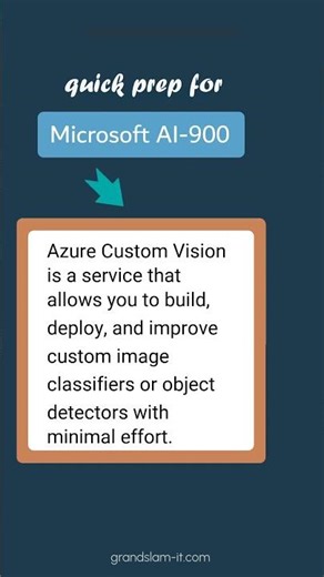 Azure Custom Vision - Microsoft AI-900