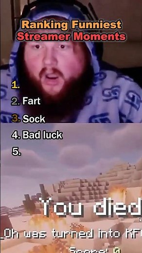 Ranking FUNNIEST Streamer Moments