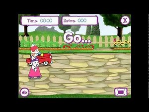 Max and Ruby Roller Ruby game Race Mode (with songs)