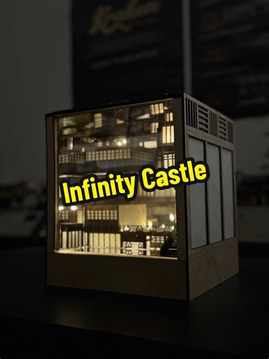 Diorama Infinity Castle Inspirasi Demon Slayer