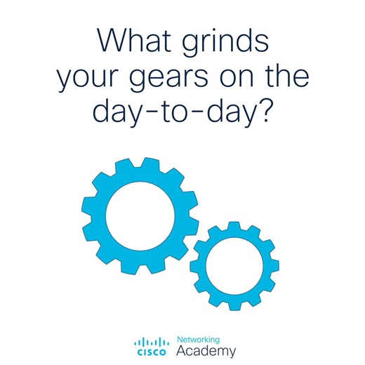 15K views · 110 reactions | Network engineers, what little things grind your gears about your job?  | Cisco Networking Academy | Facebook