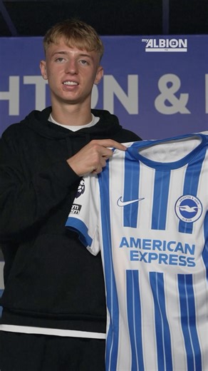 Tommy Watson is officially an Albion player! 💫 | Brighton & Hove Albion FC