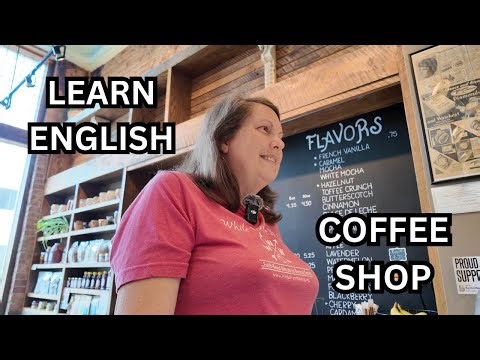 Real English at a Coffee Shop | Beginner Friendly