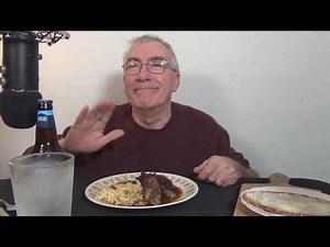 ASMR Eating Rouladen and Spatzle Dinner Whispering