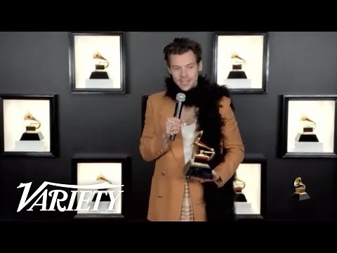 Harry Styles Thanks Fans After Grammy Win for 'Watermelon Sugar'