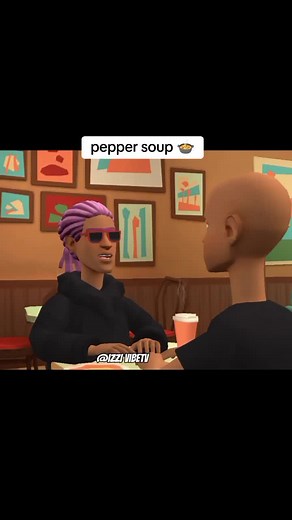 mbam and Pepper soup Girl 🤣 #peppersoupchallenge #mbam #cartoons #animation #izzivibetv #viralvideos @peculiar6222