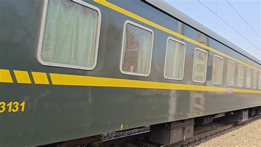 ［散步偶遇］新年第一拍K267挂国铁集团轨道检查车WX25K998946
