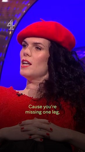 Sharing your third leg with Adam Hills #TheLastLeg | Channel 4