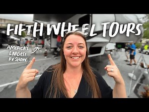 Touring the Coolest FIFTH WHEELS for 2022! | Hershey RV Show