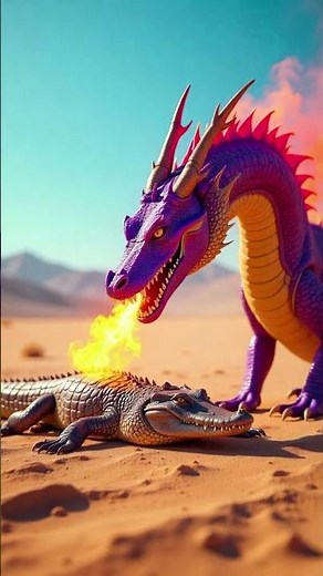 Dragon VS Animals VS Dinosaurs(Ft. Lion, Trex, Shark)