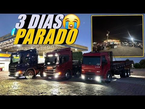 I'm loading cargo in Guarapuava, PR, and going down to Rio Grande do Sul to load it!!