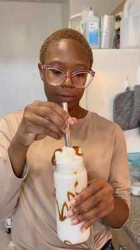 Caramel frappe#sweetrecipe