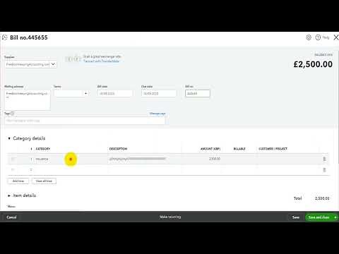Bill Expenses to Customers - QuickBooks Online