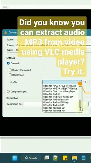 Did you know you can extract audio #MP3 from video using #VLC media player? Try it.