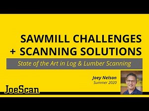 Sawmill Challenges and Scanning Solutions: state of the art in log & lumber scanning