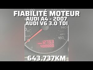 FIABILITÉ MOTEUR AUDI V6 3.0 TDI