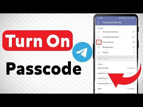 How To Turn On Passcode On Telegram (Updated)