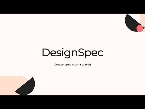 How to Create a New Spec in DesignSpec (Step-by-Step)