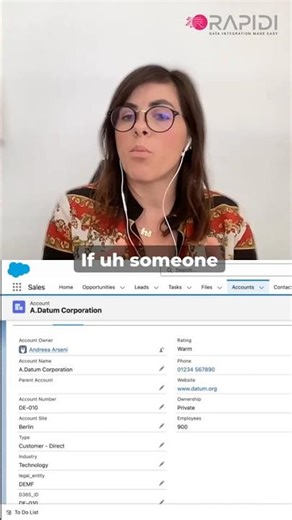 How to Syn customer data between Salesforce and ERP?