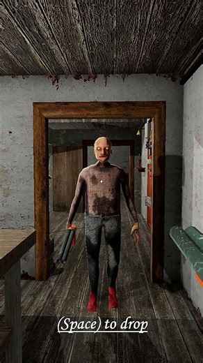 Skeleton Copy Grandpa (PC) Granny v1.9 XUI Breborn #shorts