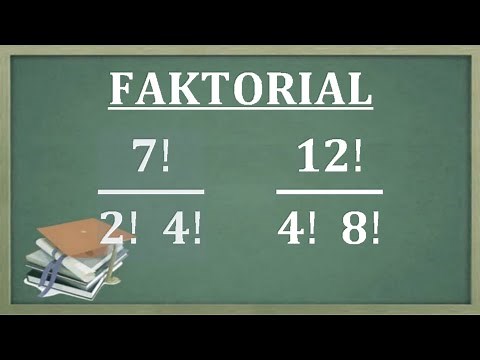 Easy way to determine factorial result. Basic material FACTORIAL