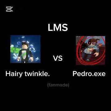 Hairy twinkle VS Pedro.exe LMS (read description) #forsaken #roblox