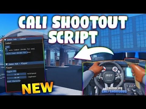 *NEW* Cali Shootout Script (PASTEBIN 2025) (AUTO COMBAT , ESP , FUN , AUTO FARM )