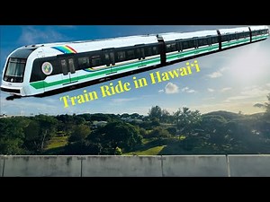 Honolulu Skyline Train Ride is Beautiful | $3 for Elevated Rail Experience in Island Paradise