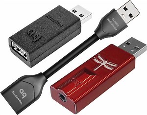 Audioquest DragonFly Black   DragonTail   JitterBug FMJ
