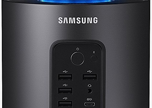 Samsung's ArtPC Pulse combines cylindrical desktop PC with 360-degree speaker