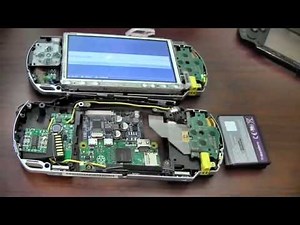 PSPi Version 1000.1 Part 2 Interior Components - PSP Raspberry Pi Zero Retropie Mod