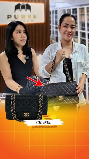 8.8K views · 2.8K reactions | C.h.a.n.e.l. Medium Classic Double Flap Series 28 sold for Php 390k only  #luxury #luxurybag #chanel #chanelclassicflap #chanelclassic #chanelclassicdoubleflap #preloved #authentic #pursemaison #jayannclaire | Miss Jay-Ann | Facebook
