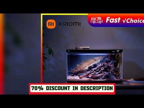 A must-have product! New Xiaomi Mijia Smart Fish Tank 20L Work With Mijia APP Mobile controlled re