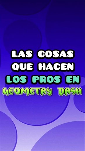 Things that PROS Do in GEOMETRY DASH (Are you one of them? 🤔) #shorts #geometrydash