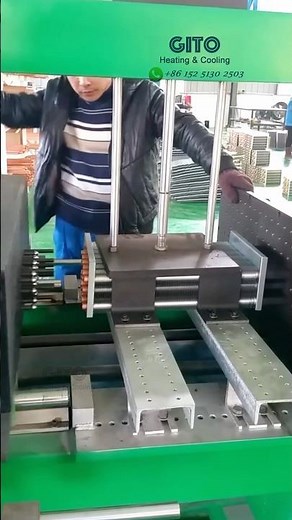 Heat Exchanger Manufacturing Process ( Copper Tube Expander )