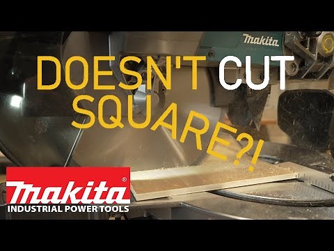 How to Align Your Makita Mitre Saw | Makita 40v XGT LS003G