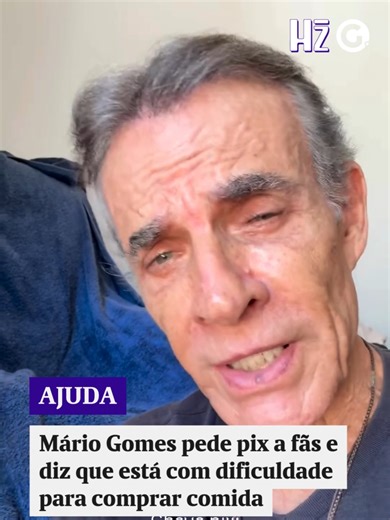 Com dificuldades financeiras, Mário Gomes, 73, decidiu recorrer aos fãs. O ator publicou um vídeo em suas redes sociais pedindo pix aos seguidores. Nos últimos anos, Mário Gomes passou por várias dificuldades. Essa não é a primeira vez que o ator pede dinheiro na internet. No ano passado, após ser despejado da mansão onde morava, ele pediu pix de R$ 1 aos seguidores. Na época, também chegou a vender sanduíche na praia. #AGazetaES