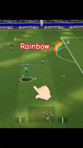 How to do RAINBOW FLICK like a PRO! 🌈⚽️ #efootball