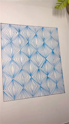 Easy zen pattern for beginners ✨#zenpatterns #drawing #art #shortsviral