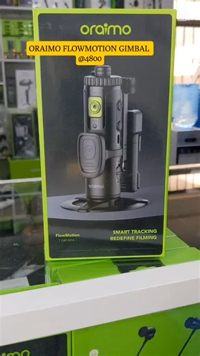 Orifon Accessories on Instagram: "ORAIMO FLOWMOTION GIMBAL @4800 ✔️Face Tracking ✔️ Gesture Control ✔️ Multi-Angle shooting ✔️Smart  on Gimbal Contact 0797 777099 #orifondeals"