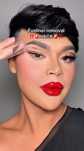 Easiest way to remove eyeliner ✅👌🏼 have you done this? #makeup #explorepage #makeuptips #beautytips #eyeliner #viralhacks #eyeshadow #reelsviral #morphe #fentybeauty | LaviedunPrince