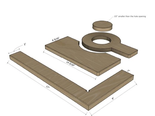 Low Profile CNC Side Clamps - No-obstruction - Cam Action Eccentric Clamp for CNC Router & Woodworking - Etsy