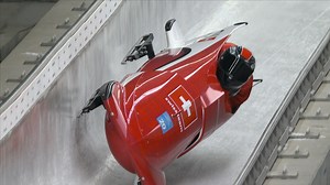 Swiss bobsled team Vogt and Michel crash in training run