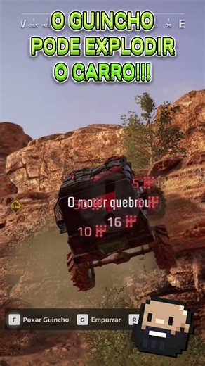 🎣💥EU EXPLODI MEU CARRO USANDO O GUINCHO!!!🙈 #expeditions #tips #tricks #dicas #truques